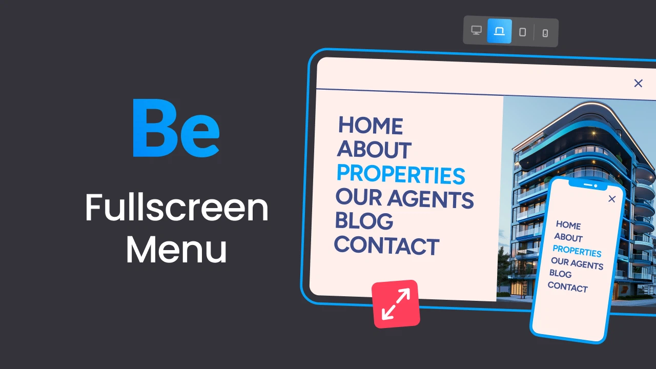 How to Create a Full-Screen Menu in WordPress with Be | Step-by-Step Guide