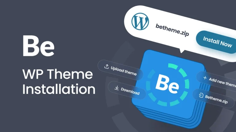 WP theme installation