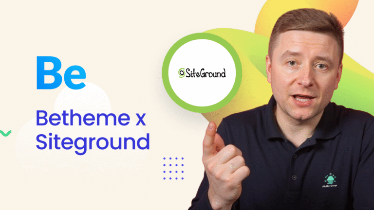 Betheme x Siteground